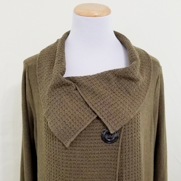 Soft Surroundings Miranda sweater moss green xs - Picture 4 of 7